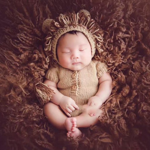Ensemble de photographie pour enfants : bonnet et body