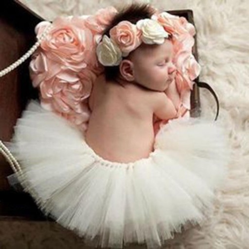 Ensemble de photographie pour fille jupe et bandeau