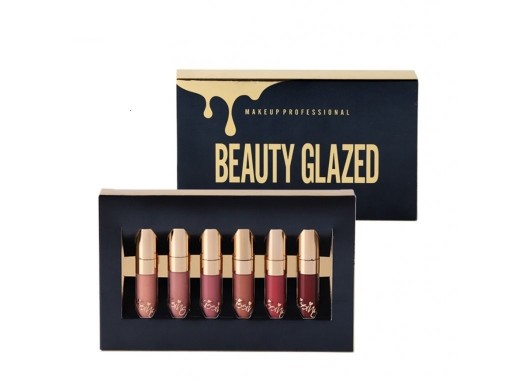 Ensemble de rouges à lèvres liquides - 6 pcs