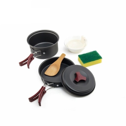 Ensemble de vaisselle de camping 6 pcs