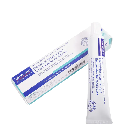 Enzymatische Zahnpasta für Hunde und Katzen 70 g Zahnpasta mit Geflügelgeschmack Antibakterielle Zahnpasta