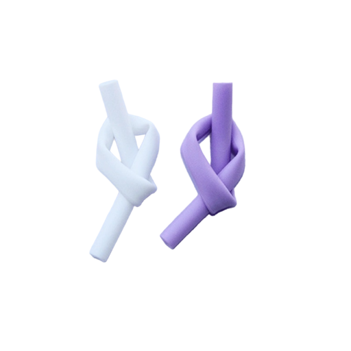 Επαναχρησιμοποιήσιμα καλαμάκια με βουρτσάκι καθαρισμού 2 τεμάχια