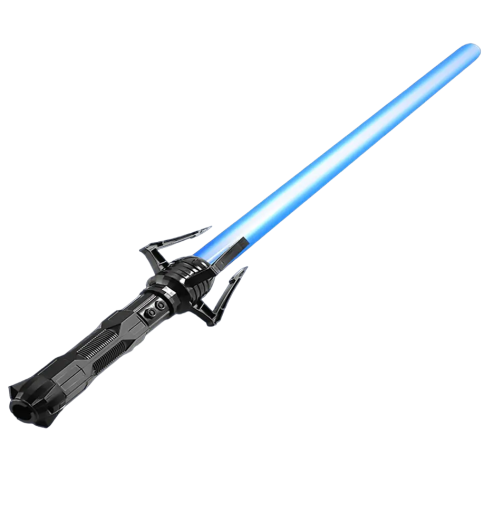 Épées lumineuses bleue et rouge 2 pcs
