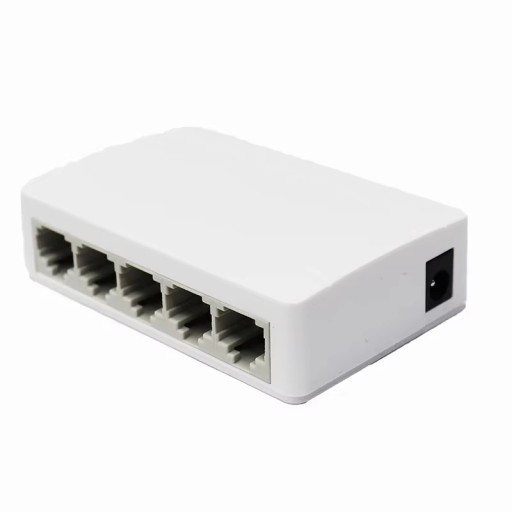 Επιτραπέζιος διακόπτης Ethernet 5 θυρών 1000Mbps RJ45 Auto MDI MDIX λευκός LAN hub για οικιακό δίκτυο γραφείο δρομολογητής TV κονσόλα