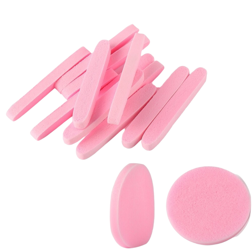 Éponge de nettoyage du visage 60 pcs