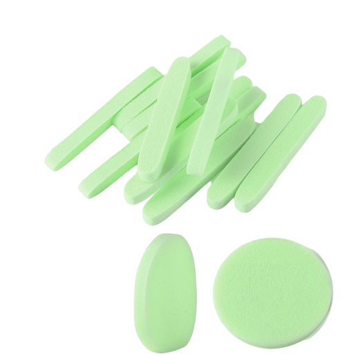 Éponge de nettoyage du visage 60 pcs