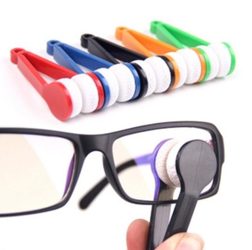 Éponge nettoyante pour lunettes