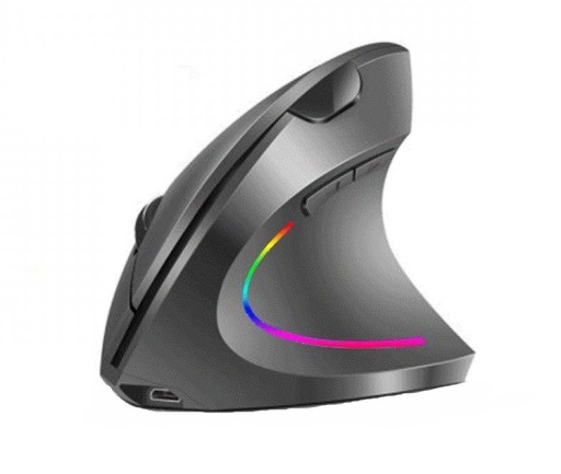 Ergonomisk genopladelig mus