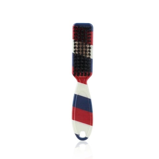 Ergonomisk nakkehårbørste med bløde nylonbørster 14,3 x 2,2 cm