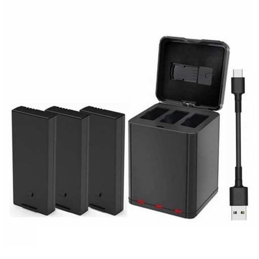 Ersättningsbatteri med laddningsbox för DJI Tello drönare