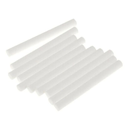 Ersatz vatpinde til luftfugter 50 stk. ca. 7,1 × 0,8 cm filterindsats til bilfugter