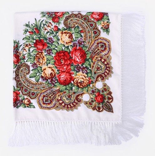 Esarfa dama cu flori J3277