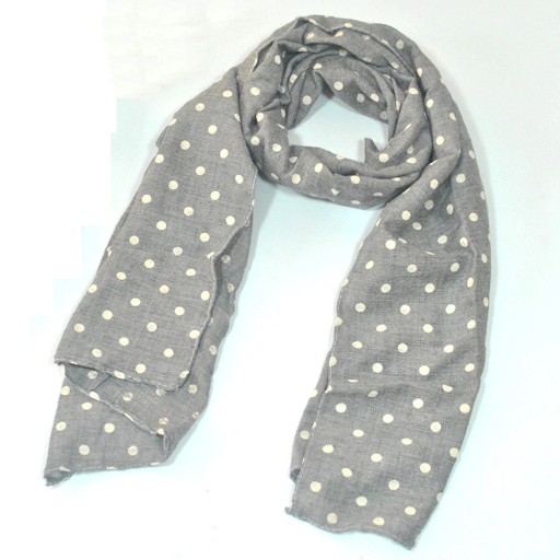 Eșarfă de iarnă pentru copii cu buline J870 Eșarfă de iarnă pentru copii cu buline J870