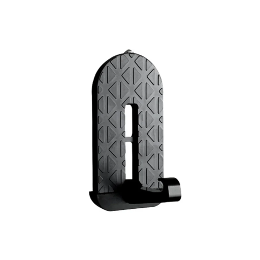 Escalera de gancho para puertas de coche 15 x 7,7 cm Aleación de aluminio Capacidad de carga 250 kg Accesorios de coche plegables Punta