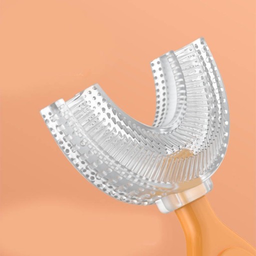 Escova de dentes infantil em forma de U 6-12 anos