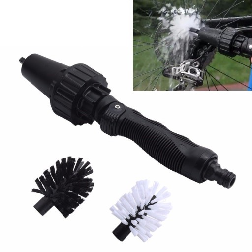 Escova de lavagem rotativa para rodas