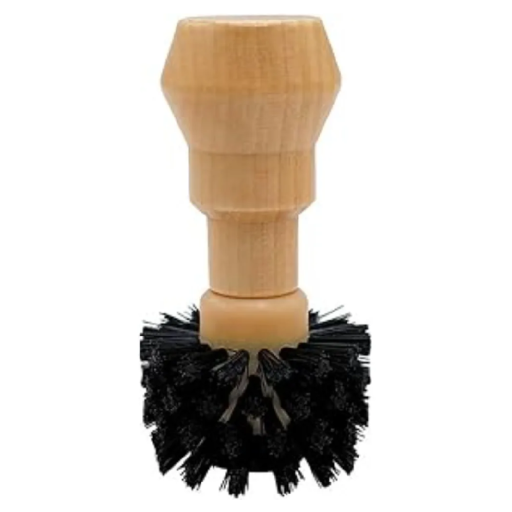 Escova de limpeza de portafiltro 49–54 mm Escova universal para máquina de café Remove resíduos de café Limpeza da alavanca e do filtro Acessórios