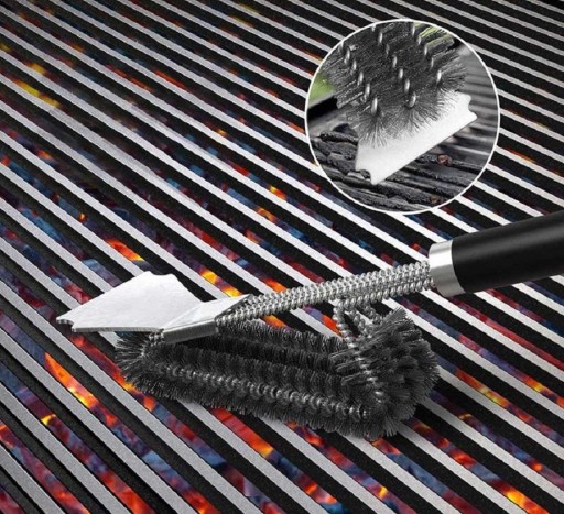 Escova para limpeza de grelhadores
