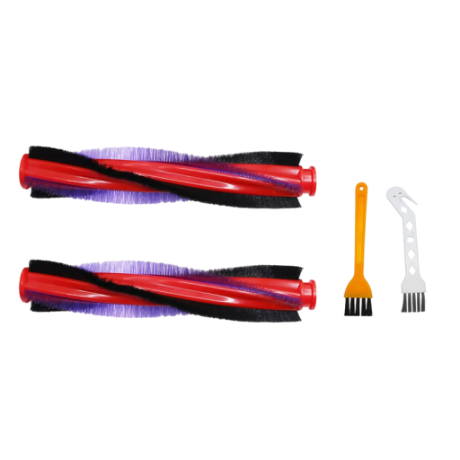 Escovas rotativas de 185 mm para Dyson V6, DC59, DC62, SV03, SV073 conjunto de 2 unidades para recolha eficaz de pó e alérgenos de carpetes e pavimentos duros
