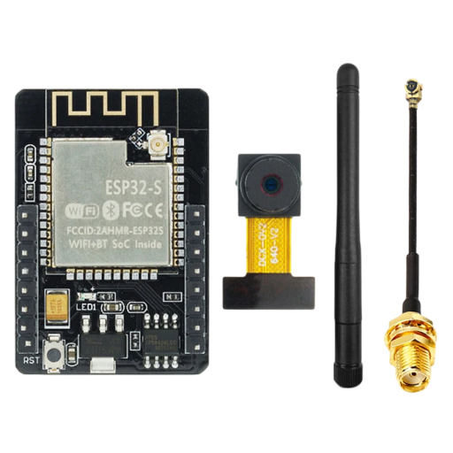 ESP32-CAM Development Board with 2.4 GHz WiFi Antenna and OV2640 Camera Intelligent IoT Module for Arduino Projects and Remote Monitoring
