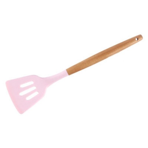 Espátula con mango de madera