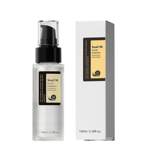 Essência hidratante para a pele com extrato de caracol 96% 100 ml Hidratação intensa Iluminação Anti-envelhecimento Cuidados com a pele Regeneração