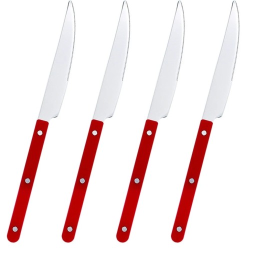 Essmesser Designset Besteck Moderne Tischmesser mit ergonomischem Griff Stilvolles Küchenzubehör für das tägliche Essen