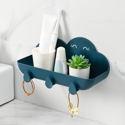 Estantería de baño con forma de nube