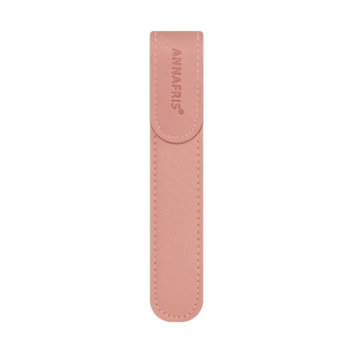 Estojo para pinça ANNAFRIS Capa protetora com aba Borda acolchoada Cor rosa Para armazenar pinça de pestanas e na necessaire