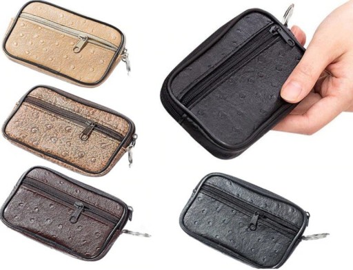 Estuche de viaje de piel T985