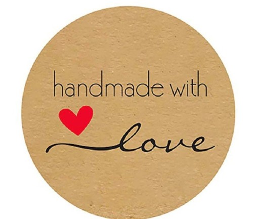 Etichette adesive con messaggi 500 pz