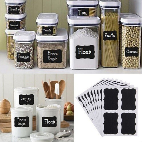 Étiquettes étanches pour bocaux - 36 pcs