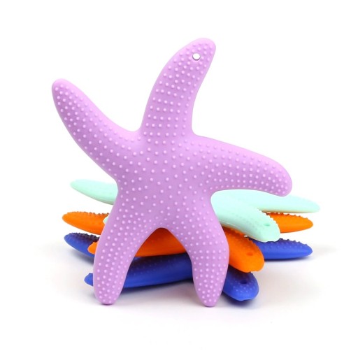 Étoile de mer - Anneau de dentition en silicone J2527