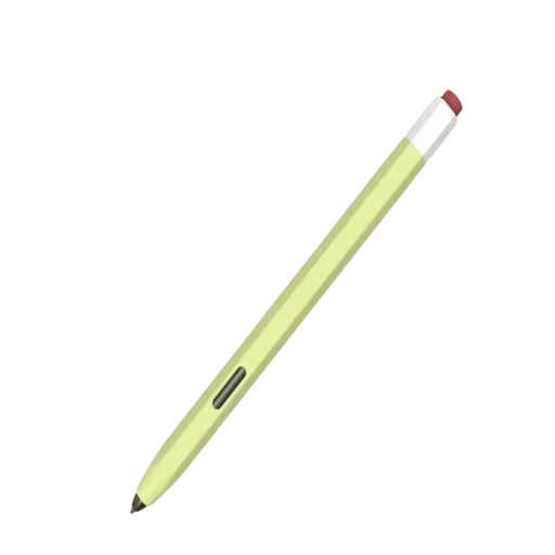 Étui en silicone pour stylo pour Samsung Galaxy Tab S6 Lite Rangement doux et protecteur pour stylo Fixation sur la coque de la tablette Maintien sécurisé contre la perte