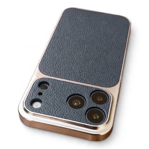 Etui na iPhone 18 Pro Max Tekstura skóry Matowe wykończenie Odporne na uderzenia Antypoślizgowe Ochrona przed odciskami palców