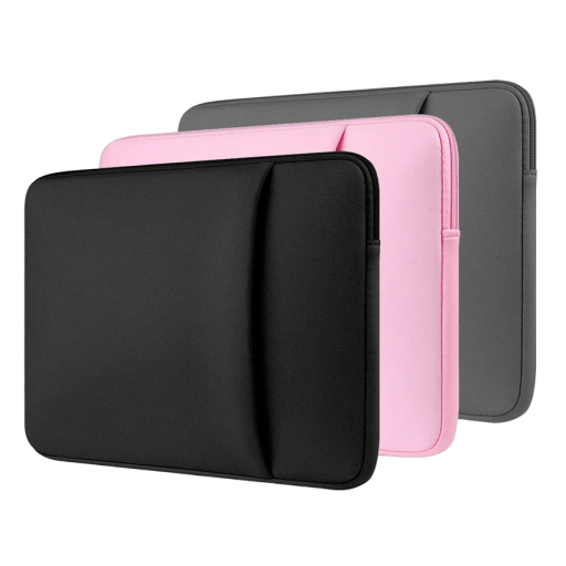 Etui na laptopa z kieszenią boczną do MacBooka HP Xiaomi Dell 15 cali 37,5 x 26,5 x 1,5 cm