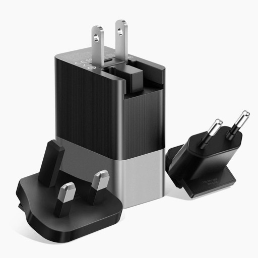 EU/VS/VK netstroomadapter