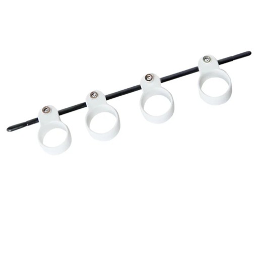 Expanseur de doigts Entraîneur de force des doigts réglable Accessoire en plastique pour instruments de musique Pour guitare piano violon basse Débutants