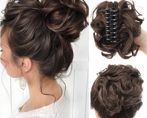 Extension riccia con clip