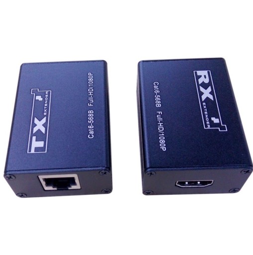 Extensor HDMI prin LAN până la 30 m 2 buc