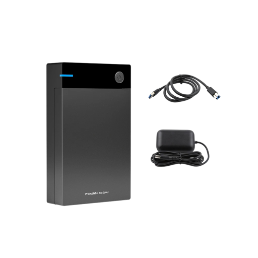 Externe gaming schijf 12TB met 6 gaming systemen USB 3.0 zwart voor Windows retro games emulators en gamebibliotheek
