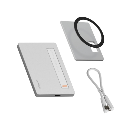 Externí pevný disk USB-C Rychlost 10 Gb/s Kapacita 4 TB Hliníková slitina Magnetické uchycení PD vstup 100 W i výstup 85 W K mobilu i PC