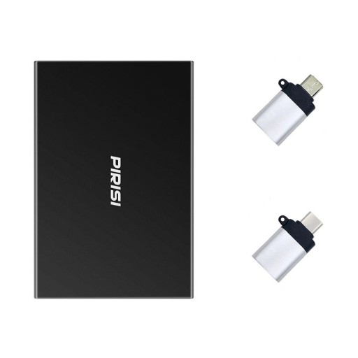 Externý pevný disk s OTG adaptérmi