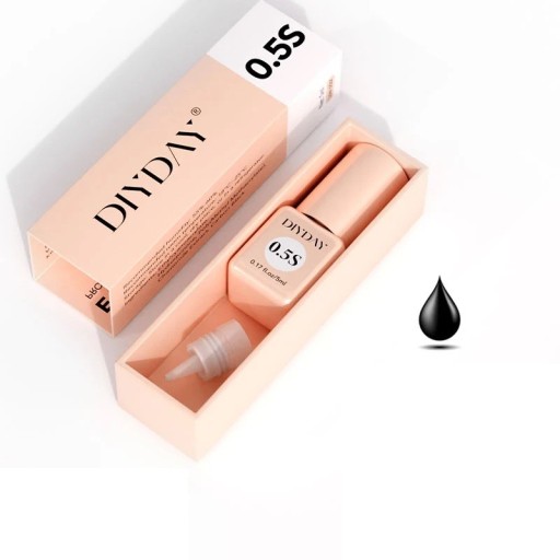 Extra Fast Eyelash Extension Glue 5 ml Drying Time 0.5 s Longevity 7–8 Weeks Low Odour Strong Hold