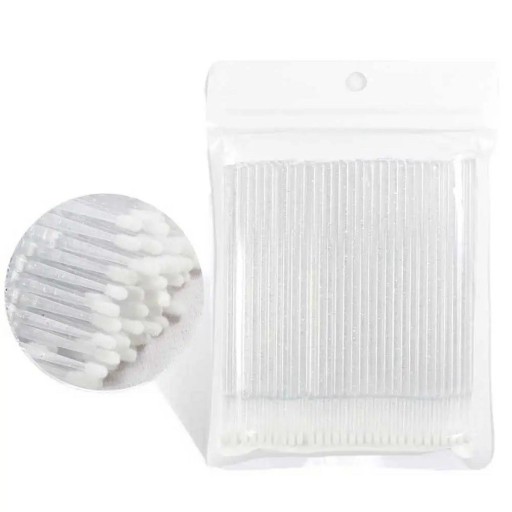Eyelash Applicator 100 pcs Micro Brush Cosmetic Tool