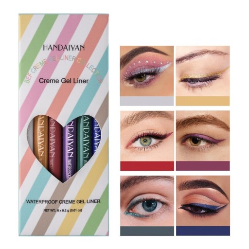 Eyelinerblyant 6 stk. T946
