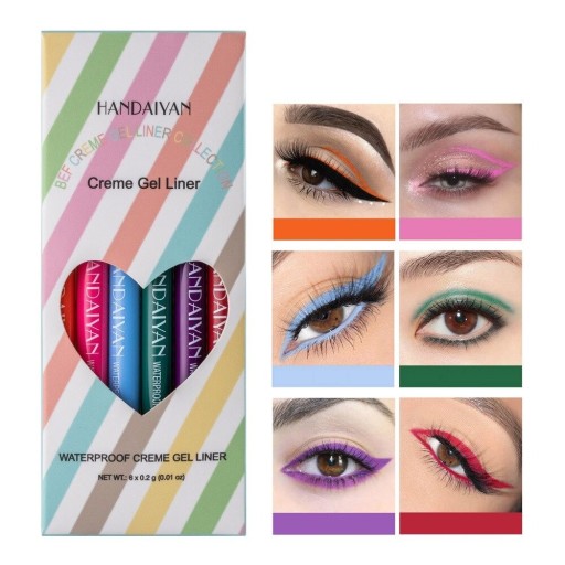 Eyelinerblyant 6 stk. T947