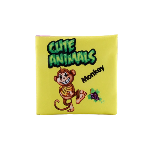 Fabric Book for Practising English Animals