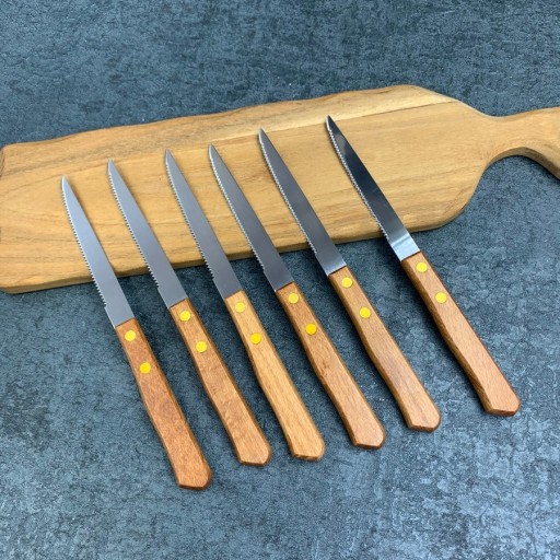 Facas de Bife 6 pcs C217