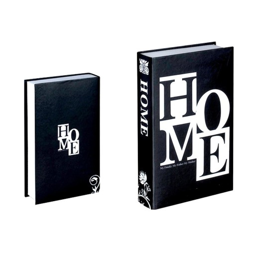 Fake Book Decoration HOME Non-Opening Book Dummy Black and White Elegant Design Modern Home Accessory for Shelf